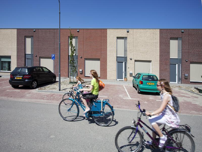 projectfoto bij CO2 neutrale straat Bakkersland